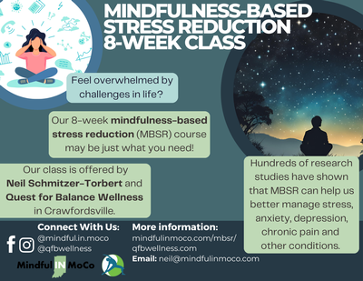 Mindfulness class starting in March